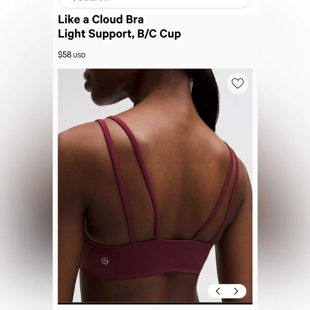 🆕 New color! Lululemon Like a Cloud Bra - Picture 3 of 16